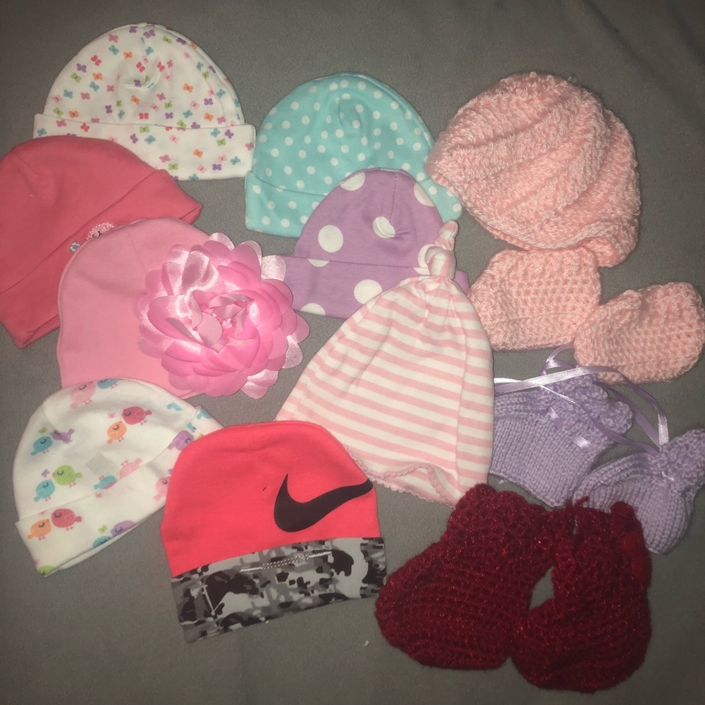 Baby girl beanies!
